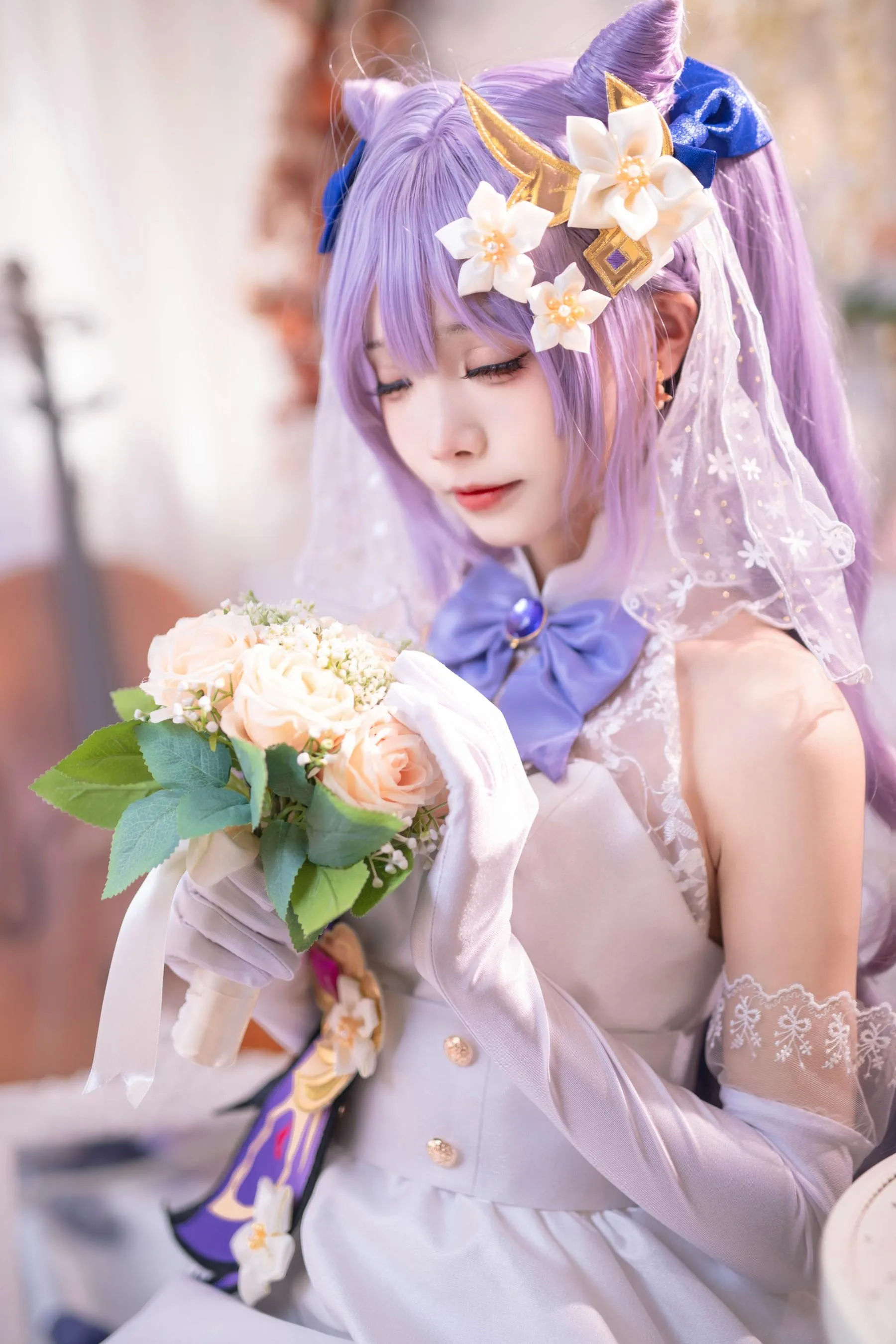 艾西aiwest – NO.02 刻晴花嫁 [40P]插图1